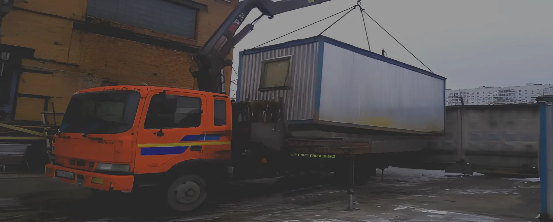 Получить уникальное предложение по перевозке негабаритного вагончика грузовым транспортом по России из Владикавказа с гарантией безопасности